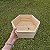 Caixa Hexagonal em Madeira de Pinus G 26x30x10cm - Imagem 4