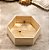 Caixa Hexagonal em Madeira de Pinus G 26x30x10cm - Imagem 5
