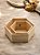 Caixa Hexagonal em Madeira de Pinus G 26x30x10cm - Imagem 6