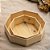Caixa Octogonal em Madeira de Pinus P 26x26x10cm - Imagem 6