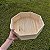 Caixa Octogonal em Madeira de Pinus G 36x36x10cm - Imagem 4