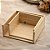 Caixa em Madeira de Pinus com Visor de Acrílico P 20x20x10cm - Imagem 8