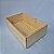 Caixa Alta Retangular de Madeira Pinus M 20x30x10cm - Imagem 3