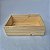 Caixa Alta Retangular de Madeira Pinus M 20x30x10cm - Imagem 4