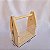 Caixa Engradado em Madeira de Pinus com Visor de Acrílico 14x27x30cm - Imagem 2