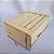 Caixa Baú em Madeira de Pinus G 30x40x16cm - Imagem 2