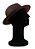 CHAPÉU FEDORA PREMIUM ABA 6 CM MARROM COM FAIXA PRETA - Imagem 4
