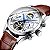 Relógio Automático Haiqin 8509 Pulseira de Couro - Imagem 4
