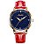 Relógio Sunkta Luxury Estrelado Pulseira de Couro - Imagem 1