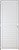 Porta Palheta Alumínio Branco Req. 4,5 cm - Linha Ecosul - Esquadrisul - Imagem 1