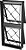 Janela Maxim-Ar Vertical 2 Seções Em Aço Com Grade Xadrez Sem Vidro Req. 12 Cm - Gerotto Prata - Imagem 1