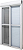 Porta C/ Persiana Integrada Alumínio Branco 2 Fls Móveis Acionamento Automático Interruptor C/ Tela Mosquiteira - Jap Caribe Max - Imagem 2