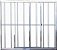 Janela De Correr 2 Folhas Sem Bandeira Com Grade Alumínio Brilhante - Spj Linha Leve - Imagem 1