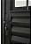 Porta Social Com Postigo Vdr. Boreal Alumínio Preto - Spj Linha 25 - Imagem 2