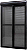 Porta C/persiana Integrada Alumínio Preto 2 Fls Móveis Acio. Manual Vdr Liso 4 Mm Fecho Concha - Jap Caribe Max - Imagem 2