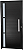 Porta Lambril 1 Visor Vdr. Boreal Com Puxador 60 Cm Alumínio Preto - Spj Premium - Imagem 1