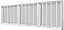 Janela Maxim-Ar 3 Seções Horizontal Com Grade Alumínio Branco Vdr. Mini Boreal Req. 5,5 Cm - Spj Linha 25 - Últimas Peças - Imagem 1