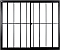 Janela De Correr 2 Folhas Sem Bandeira Com Grade Alumínio Preto - Spj Linha Leve - Imagem 1