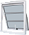Janela Maxim-Ar 1 Seção Com Travessa Sem Grade Alumínio Branco Vdr. Mini Boreal Req. 4,3 Cm - Spj Linha 25 - Imagem 1