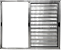 Janela Veneziana 3 Fls Móveis Sem Grade Alumínio Brilhante - Spj Modular - Imagem 2