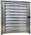 Porta Abrigo Com Ventilação Alumínio Brilhante - Spj Linha 16 - Imagem 1