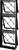 Janela Maxim-Ar Vertical 3 Seções Em Aço Com Grade Xadrez Sem Vidro Req. 12 Cm - Gerotto Prata - Imagem 1