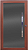 Porta Pivotante Vidro Inteiro Fumê Alumínio Amadeirado Com Puxador De 100 Cm - Brasil Esquadrias - Sublime Amadeirado - Imagem 1