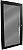 Porta Pivotante Vidro Inteiro Fumê Alumínio Preto Com Puxador De 100 Cm - Brasil Esquadrias - Sublime Black - Imagem 1