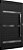Porta Pivotante Lambril Com Friso Alumínio Preto Com Puxador De 100 Cm - Brasil Esquadrias - Sublime Black - Imagem 1