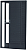 Porta Balcão 3 Folhas (1 Fixa) Em Aço Inox Com Fechadura Sem Vidro Requadro 14 Cm - Brasil Esquadrias - Max - Imagem 1