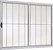Janela Correr 2 Folhas Com Grade Alumínio Branco - SPJ Modular Plus - Imagem 1