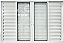 Janela Veneziana 6 Folhas Sem Grade Alumínio Branco - Cmc Esquadrias Harmony - Imagem 1