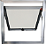 Janela Maxim-Ar 1 Seção Sem Grade Alumínio Brilhante Vdr. Mini Boreal - CMC Classic - Imagem 3