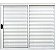 Janela Veneziana 3 Fls Sem Grade Alumínio Branco - Spj Modular Saldão - Imagem 1