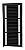 Porta Palheta Duplo Visor Vdr. Boreal Alumínio Preto - Spj Linha 25 Saldão - Imagem 1