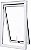 Janela Maxim-Ar 1 Seção Sem Grade Alumínio Branco Vdr. Liso Incolor - Spj Linha 25 Saldão - Imagem 1