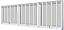 Janela Maxim-Ar 3 Seções Horizontal Com Grade Alumínio Branco Vdr. Mini Boreal - Spj Linha 25 Saldão - Imagem 1