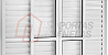 Porta Balcão 6 Folhas Alumínio Branco Req. 10,2 cm - Linha Topsul - Esquadrisul - Imagem 2