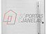 Porta Pivotante Lambril Puxador Alumínio Branco Req. 8,2 cm - Linha Topsul - Esquadrisul - Imagem 2
