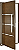 Porta Pivotante Lambril Puxador C/ Friso Alumínio Cerj. 532 Req. 8,2 cm - Linha Topsul - Esquadrisul - Imagem 4