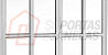 Porta Correr 4 Folhas Alumínio Branco Req. 7,2 cm - Linha Topsul - Esquadrisul - Imagem 2