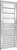 Porta Basculante Alumínio Brilhante Req. 5,5 cm - Linha Fortsul - Esquadrisul - Imagem 1