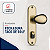Porta Frisada Stander Dover c/ Batente de 14 cm Misto c/ Fechadura Taco de Golf - Rick Esquadrias - Imagem 5