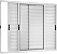 Janela Veneziana 3 Folhas Móveis Sem Grade Alumínio Branco - SPJ Modular Plus - Imagem 1