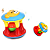 Chocalho Para Bebe Torre Urso Colorida Colorido Urso - Imagem 2