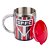 Caneca Térmica Com Tampa 450ml - SPFC - Imagem 2