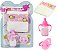 Kit Acessórios para Boneca PREMIUM, 3 Peças, Mamadeira Mágica com Leite Artificial, Fralda e Chupeta de Brinquedo - Imagem 1