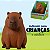 Capivara Anti Stress Estica Divertido 13cm Color - Imagem 4