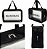 Necessaire Transparente Washbag com Alça e Zíper 30x21x11 cm Ideal para Viagem Academia e Organização - Imagem 6