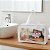 Necessaire Transparente Washbag com Alça e Zíper 30x21x11 cm Ideal para Viagem Academia e Organização - Imagem 10